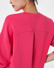 Load image into Gallery viewer, Spanx Airessential Crew Sweatshirt Cerise Pink