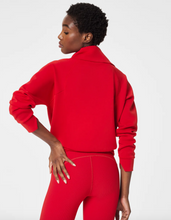 Load image into Gallery viewer, Spanx Airessential 1/2 Zip Red