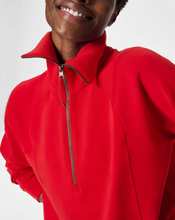 Load image into Gallery viewer, Spanx Airessential 1/2 Zip Red