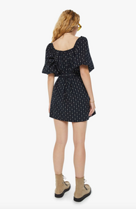 Mother Denim Run Wild Dress Dotted Line