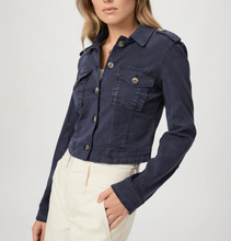 Load image into Gallery viewer, Paige Cropped Pacey Jacket Navy