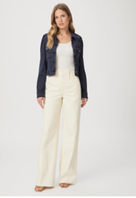 Load image into Gallery viewer, Paige Cropped Pacey Jacket Navy