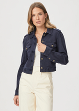 Load image into Gallery viewer, Paige Cropped Pacey Jacket Navy