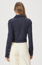 Load image into Gallery viewer, Paige Cropped Pacey Jacket Navy