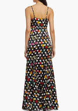 Load image into Gallery viewer, L&#39;Agence Zanna  Gown Black Multi Crystal Dot