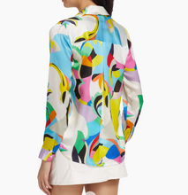 Load image into Gallery viewer, L&#39;Agence Tyler Blouse Multi Kaleidoscope