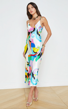 Load image into Gallery viewer, L&#39;Agence Seridie Slip Dress Kaleidoscope