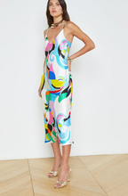 Load image into Gallery viewer, L&#39;Agence Seridie Slip Dress Kaleidoscope