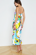 Load image into Gallery viewer, L&#39;Agence Seridie Slip Dress Kaleidoscope