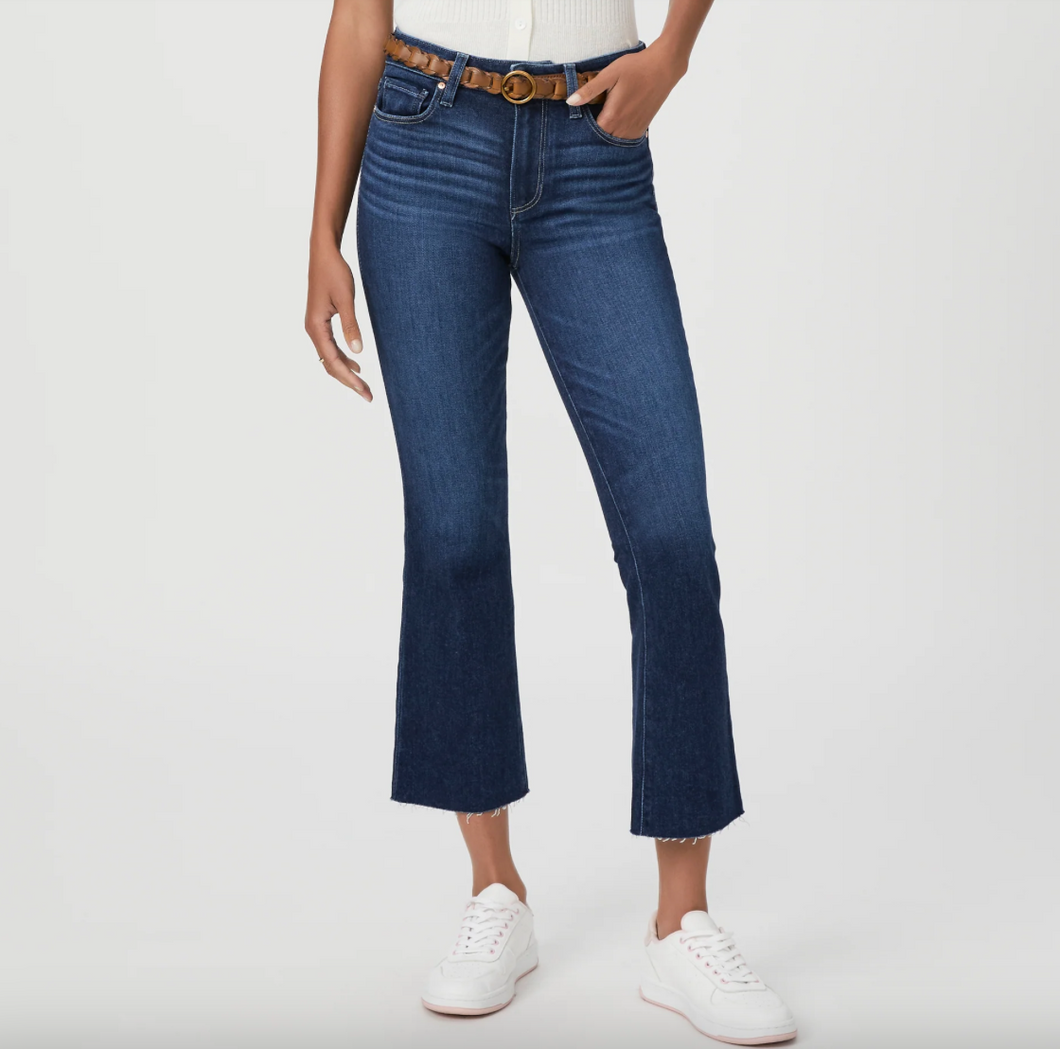 Paige Colette Crop Flare Raw Hem Sagrada