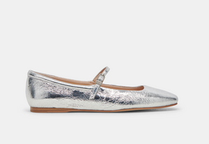 Dolce Vita Reyes Ballet Flat Silver