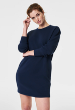 Load image into Gallery viewer, Spanx Airessential Crew L/S Dress Navy