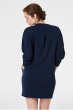 Load image into Gallery viewer, Spanx Airessential Crew L/S Dress Navy