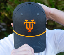 Load image into Gallery viewer, Volunteer Traditions Interlocking UT Hat Black