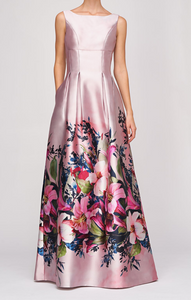 Kay Unger Bellarose Gown Coral Blush