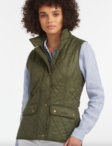 Barbour Ladies Otterburn Vest Olive