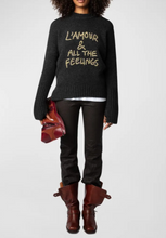 Load image into Gallery viewer, Zadig &amp; Voltaire Malta Feelings Sweater Anthracite