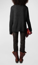 Load image into Gallery viewer, Zadig &amp; Voltaire Malta Feelings Sweater Anthracite