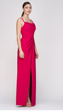 Load image into Gallery viewer, Kay Unger Evelina Dress Bright Rose