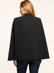 Ramy Brook Lucinda Cape Black