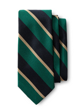 Load image into Gallery viewer, Duck Head Striped Tie Green