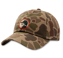Load image into Gallery viewer, Duck Head Circle Patch Twill Hat Camo