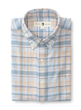 Load image into Gallery viewer, Duck Head Kinston Plaid Shirt Sky Blue