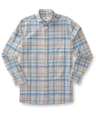 Load image into Gallery viewer, Duck Head Kinston Plaid Shirt Sky Blue