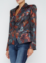 Load image into Gallery viewer, L&#39;Agence Marie Double Breasted Blazer Butterfly