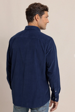 Load image into Gallery viewer, Southern Tide Bedford Cord L/S Shirt Blue