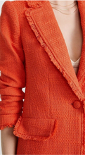 Load image into Gallery viewer, Cinq a&#39; Sept Boucle Khloe Orange Blazer