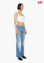 Load image into Gallery viewer, Mother Denim Petites Lil&#39; Outside Sneak Flag Me Down