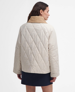 Barbour Ladies Milby Quilted Jacket Oatmeal