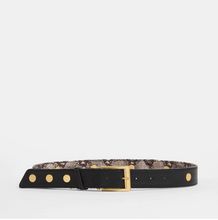 Load image into Gallery viewer, Hammit Charlie Reversible Contrast Snake Belt