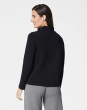 Load image into Gallery viewer, Spanx Airessentials Mock Pullover Very Black