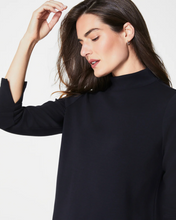 Load image into Gallery viewer, Spanx Airessentials Mock Pullover Very Black