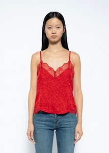 Zadig & Voltaire Cyoko Camisole Crimson