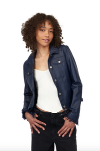 Jakett Alexa Burnished Jean Jacket Indigo