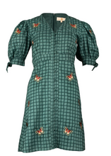 Load image into Gallery viewer, Anna Cate Emerson Dress Emerald Grid