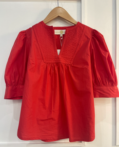 Anna Cate Emilia Top Red