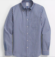 Load image into Gallery viewer, Brooks Brothers Friday Shirt Poplin Stripe