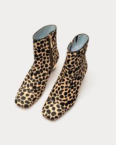 Frances Valentine Marnie Haircalf Bootie Cheetah