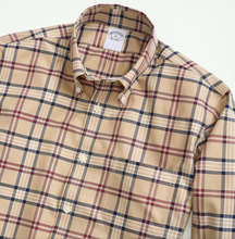 Load image into Gallery viewer, Brooks Brothers Button Down Tartan Shirt Beige