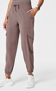 Spanx On the Move Cargo Jogger Smoke