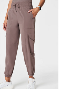 Spanx On the Move Cargo Jogger Smoke