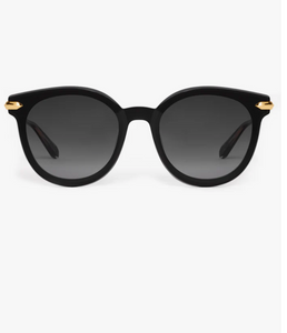 Krewe Colette Nylon Black and Crystal 24 K