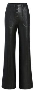 Cinq a' Sept Benji Long Faux Leather Pant