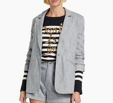 Load image into Gallery viewer, Cinq a&#39; Sept Khloe Blazer Indigo/White