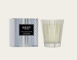 Nest Blue Cypress Snow Candle 8oz