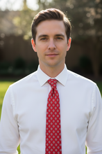 Load image into Gallery viewer, Tennessee Red Tri Star Tie